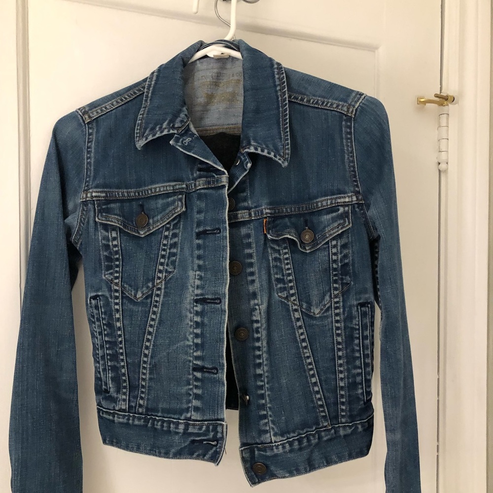 Vintage Levi’s vintage orange tab jean jacket - rare